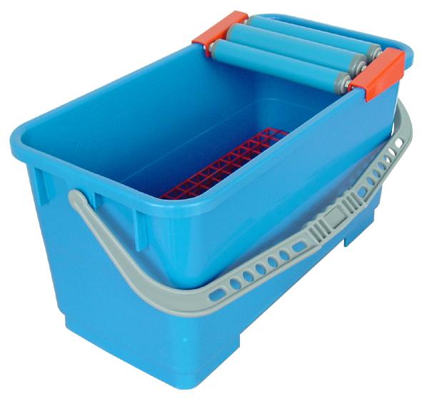 Swinko Schoonmaakset kombi 26 inclusief rollenset en zeef   Inwasset met opvangemmer 25 liter (9 liter water in gebruik), met 3-voudige rollenset